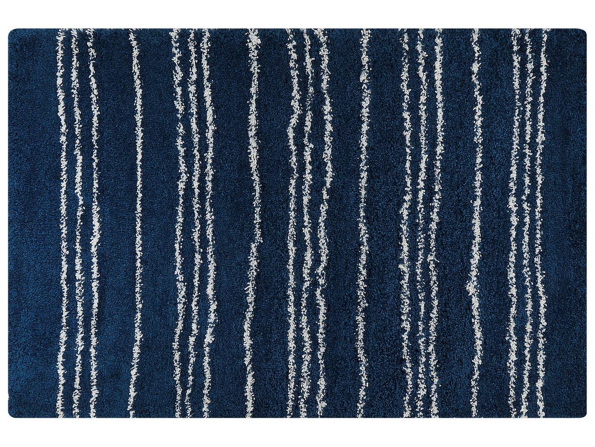 SHAGGY-TEPPICH Tashir 300/200 cm - Blau, Kunststoff (200/300cm) - Beliani