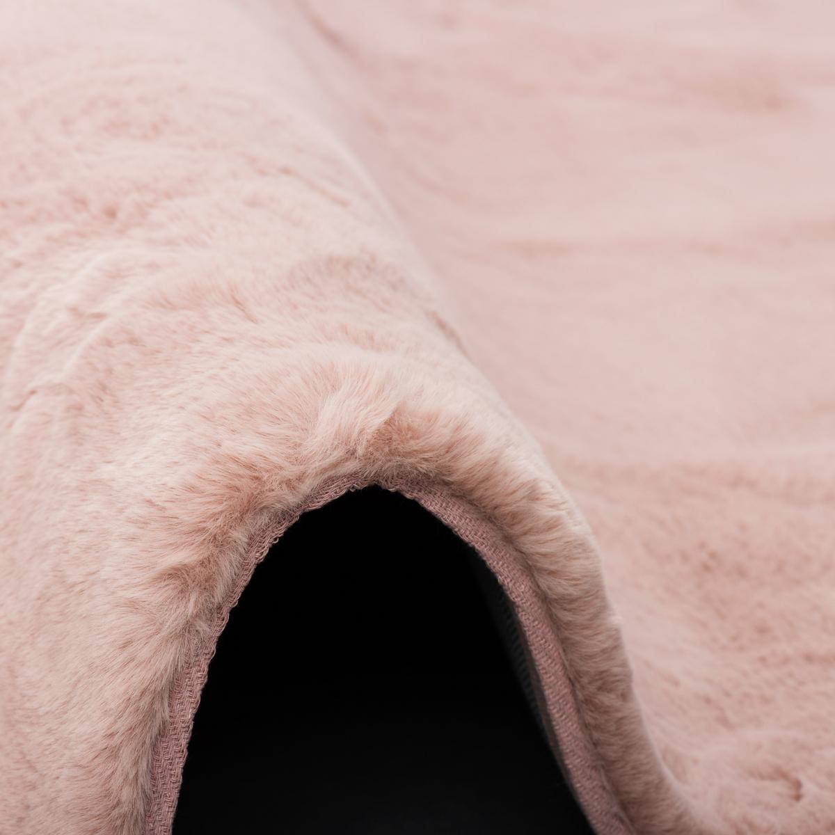 FELLTEPPICH LUXUS SUPER SOFT PLUSH - Altrosa, Textil (140/180cm) - Pergamon