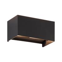 WANDLEUCHTE Inspiration - Schwarz, Metall (10/10/20cm) - Nettlife