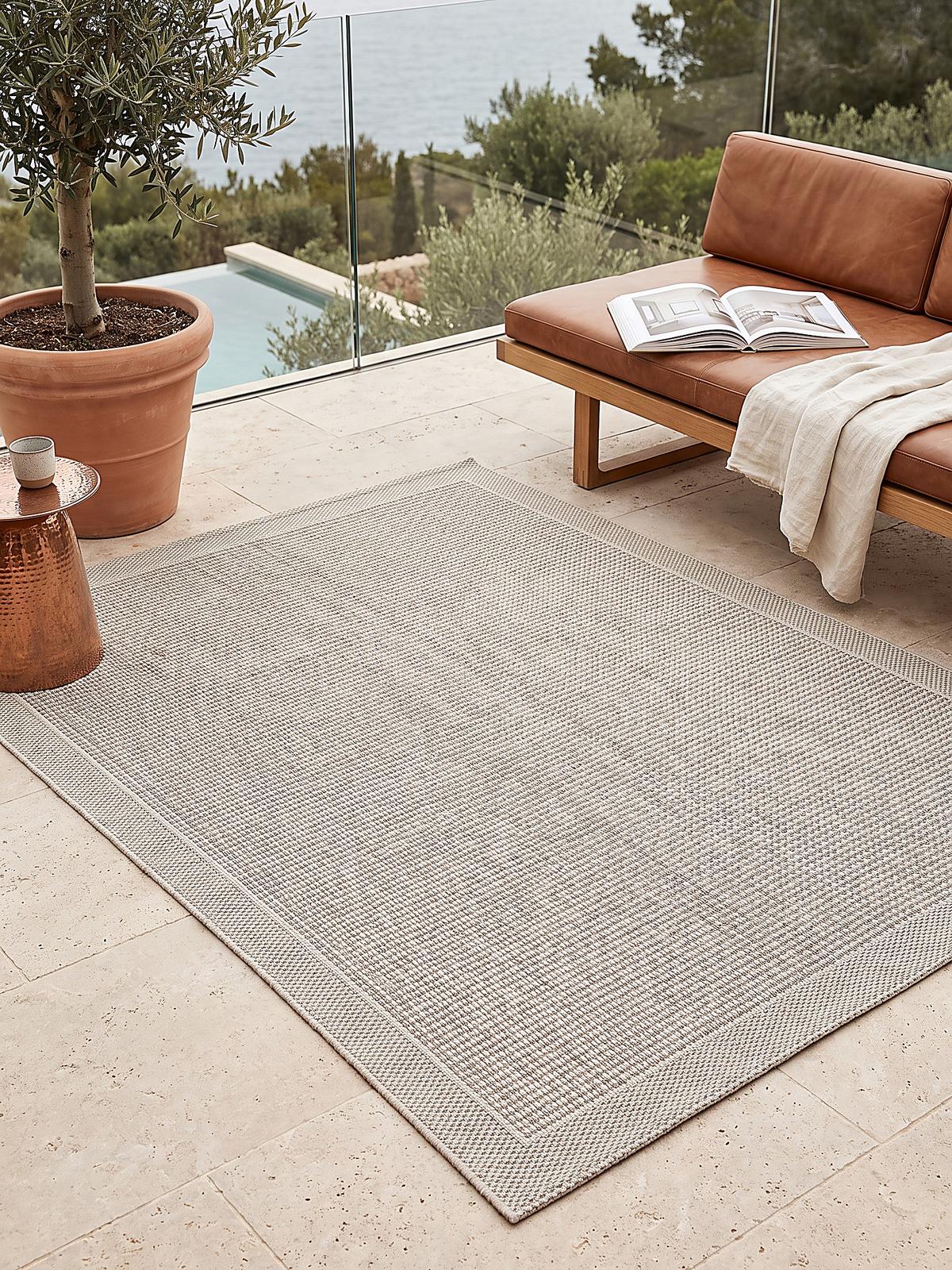 FLACHWEBTEPPICH Uni ESERA Polypropylen Beige 160 x 220 cm - Beige, Textil (160/220cm) - KADIMA DESIGN