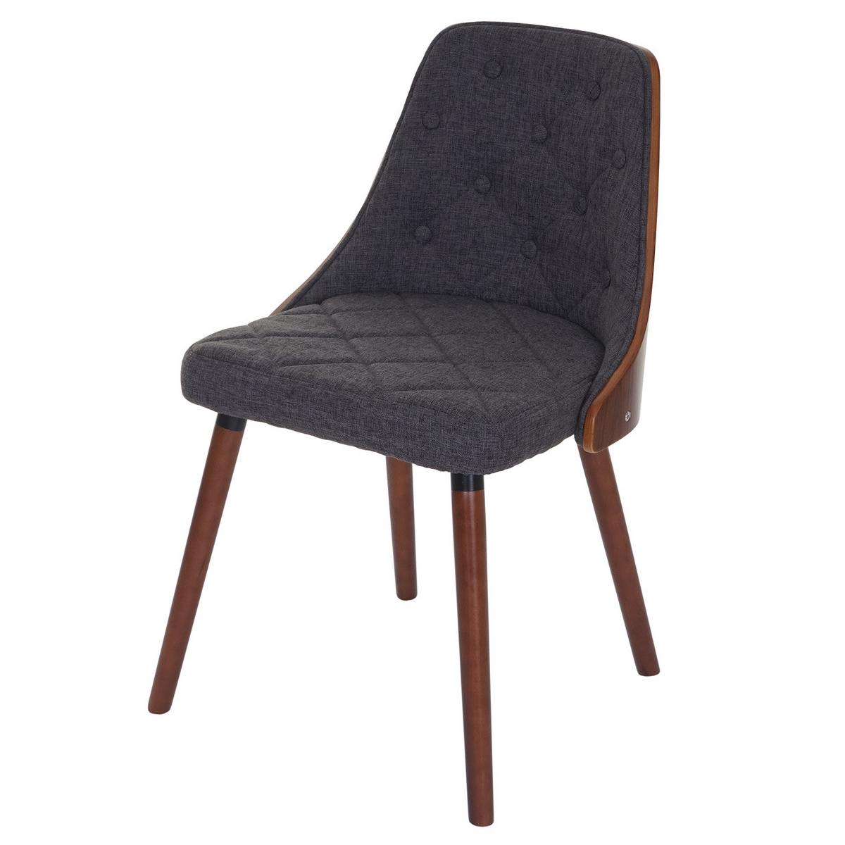 ESSZIMMERSTUHL Grau - Grau, Textil (50/82/53cm) - MCW
