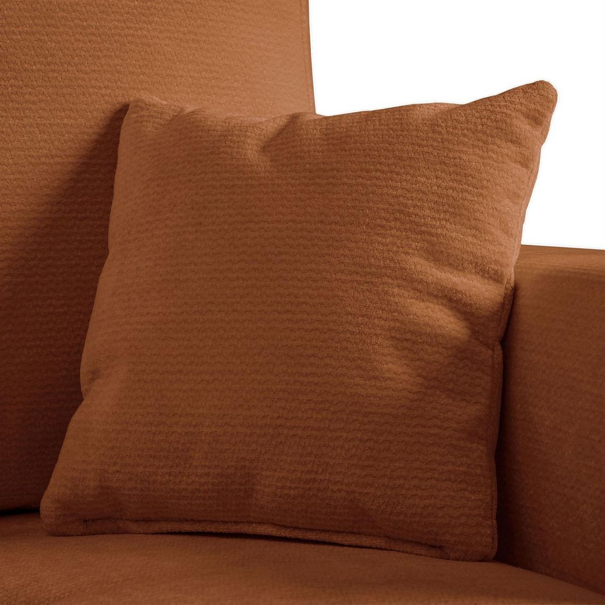 ECKSOFA CLOUD II XL mit Schlaffunktion Vibe 56 - Orange, Textil (280/152cm) - Lookway