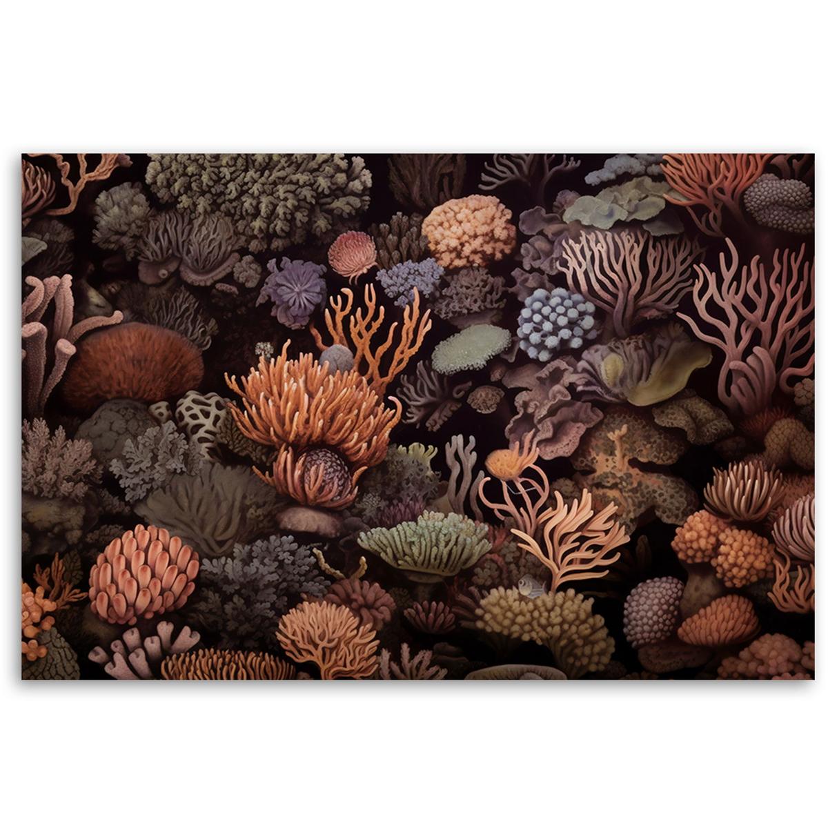 KUNSTDRUCK Bunt 90/60 cm - Multicolor, Textil (90/60cm) - KUNSTLOFT