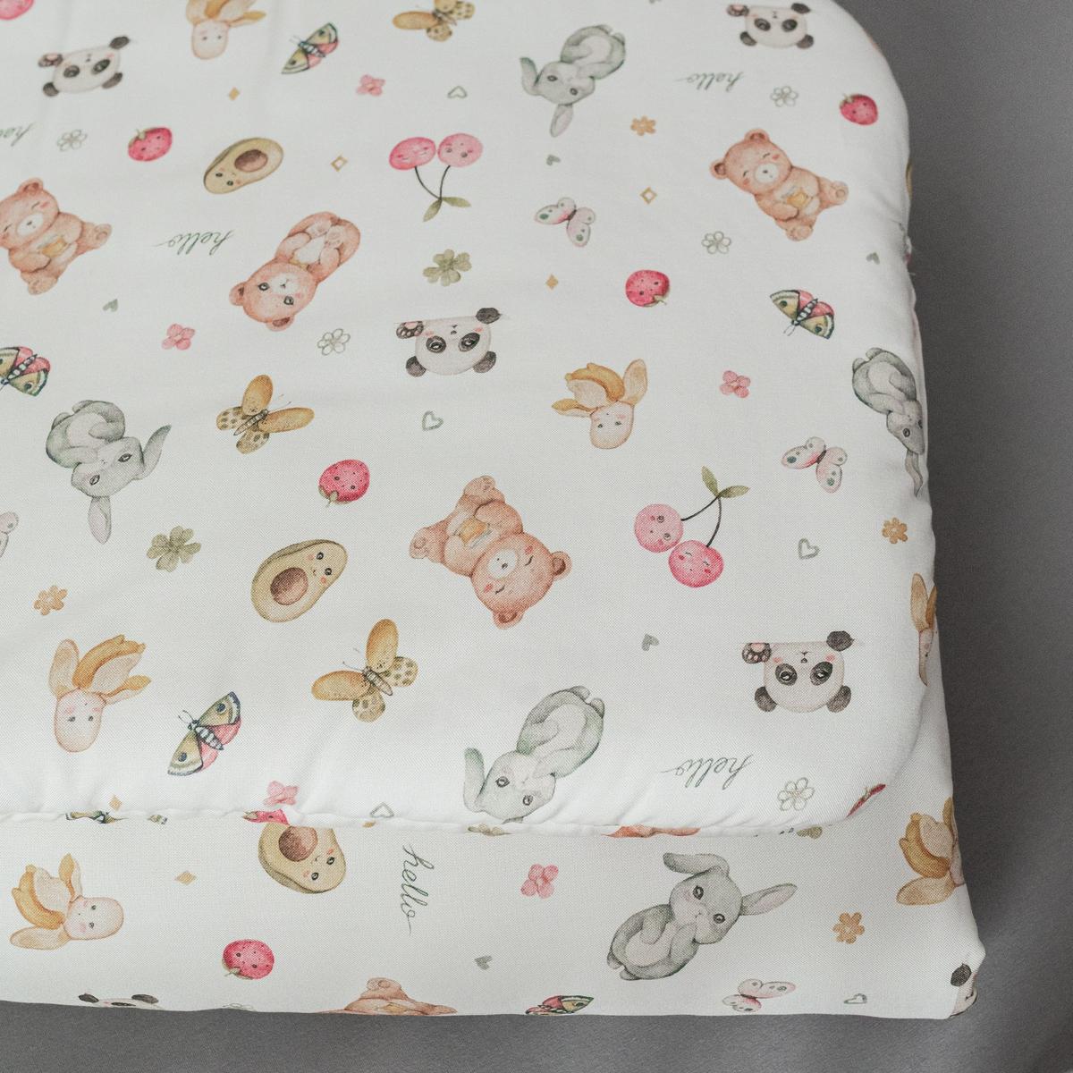BABY Bambus-Bettwäsche Candycute - Weiß, Textil (75/75cm) - waldin