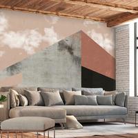 SELBSTKLEBENDE FOTOTAPETE 147/105 cm - Braun/Grau, Kunststoff/Textil (147/1cm) - KUNSTLOFT