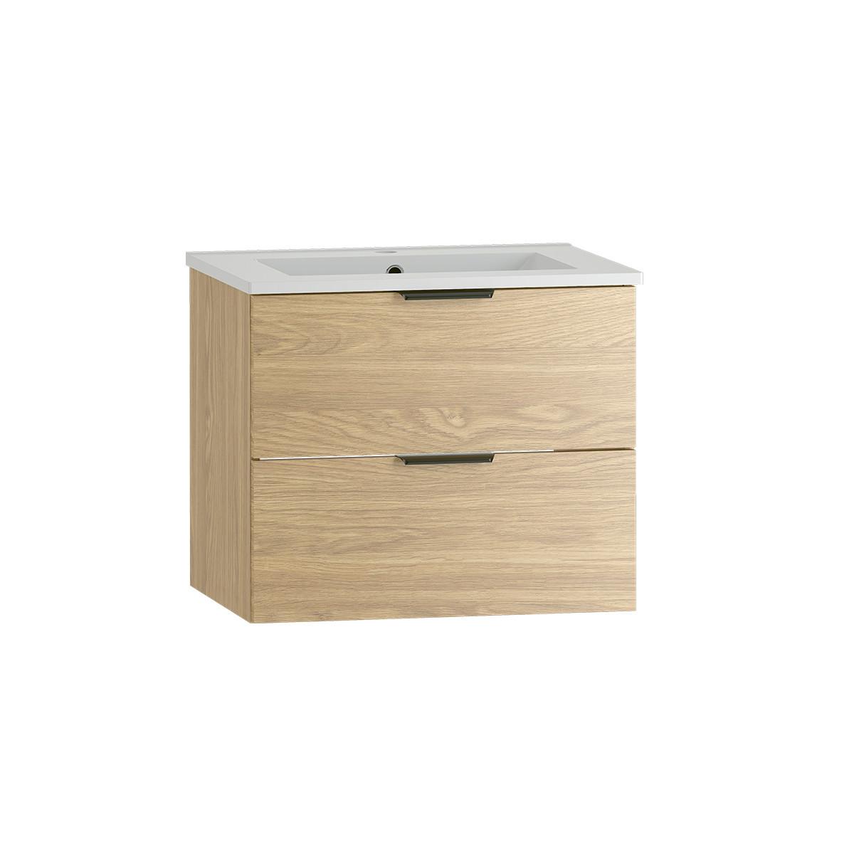 WASCHTISCH 60cm Astrid Holz - Braun, Holzwerkstoff (60/50/45.8cm) - Petits-meubles