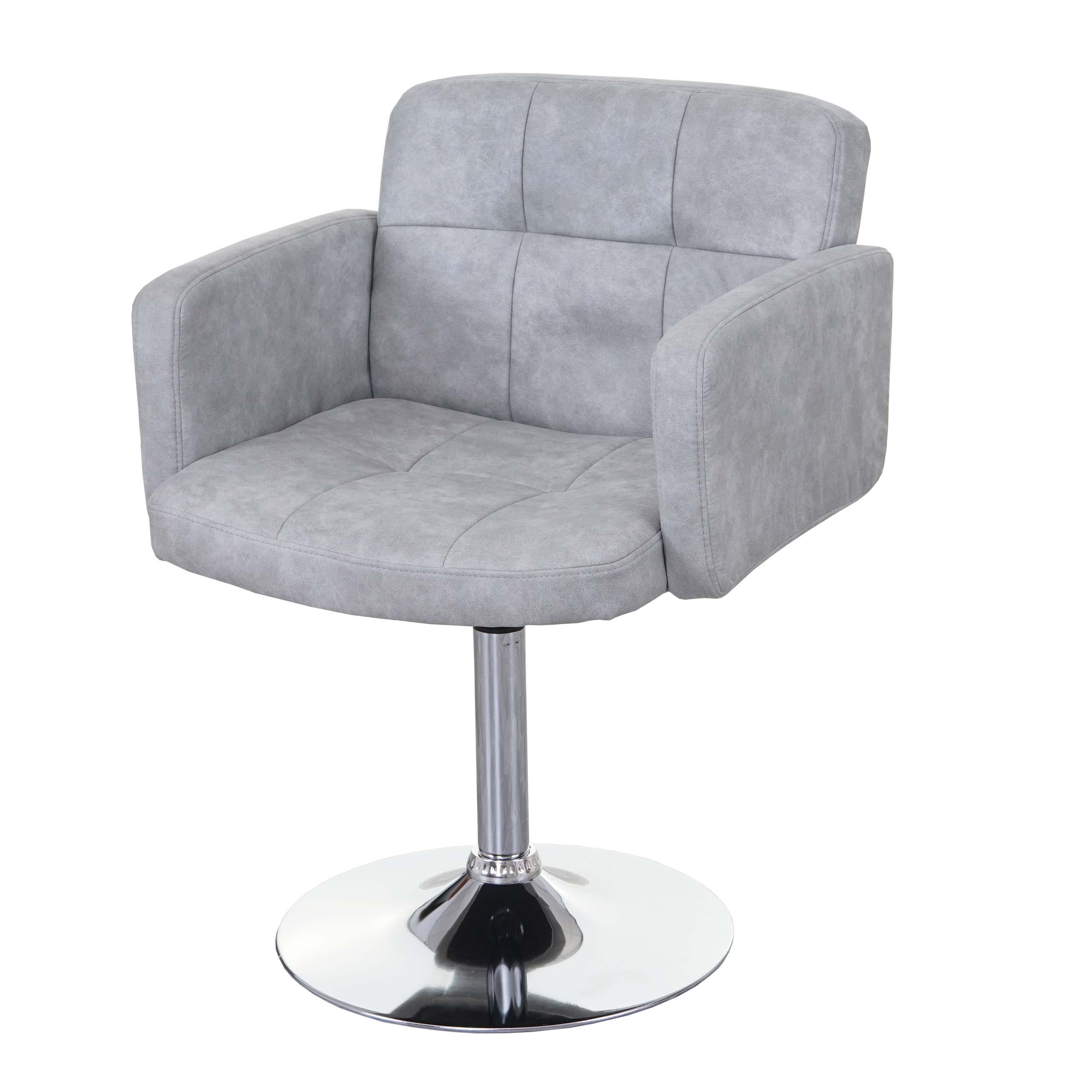 ESSZIMMERSTUHL Grau - Grau, Textil (60/80/55cm) - MCW