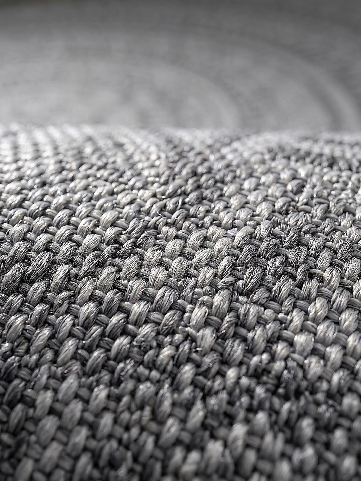 TEPPICHLÄUFER Orientalisch BORNO Polypropylen Anthrazit 80 x 150 cm - Anthrazit, Textil (80/150cm) - KADIMA DESIGN
