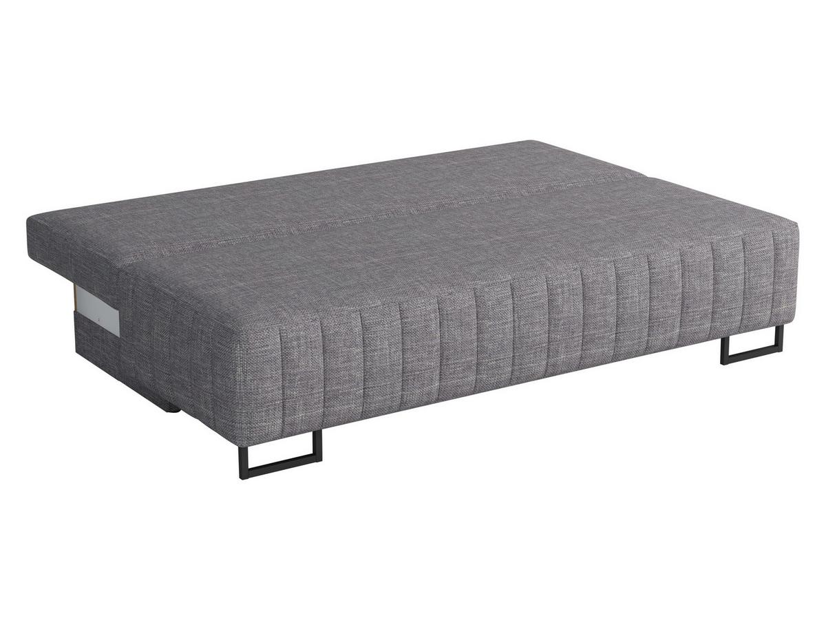 SCHLAFSOFA Laguna - Schwarz/Grau, Holz/Textil (200/90/90cm) - MIRJAN24