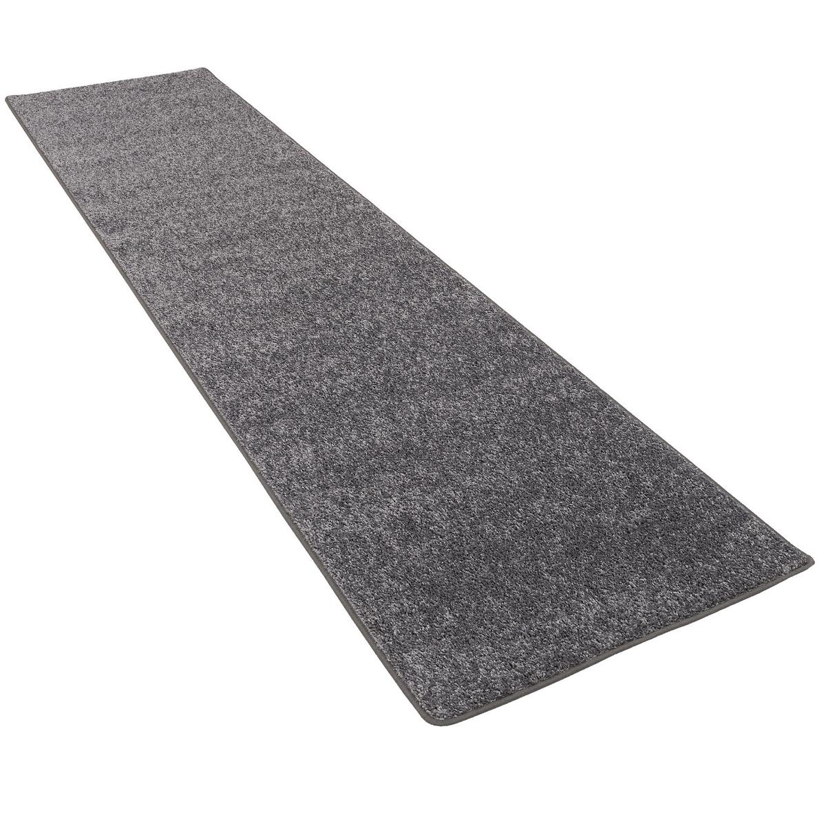 HOCHFLOR LANGFLOR TEPPICH LÄUFER COTTAGE - Grau, Textil (80/240cm) - Snapstyle