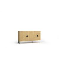 KOMMODE Eiche Baltic 160/88/40 - Eiche Bianco, Holzwerkstoff (160/88/40cm) - RAUMHIRSCH FURNITURE