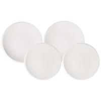 TELLER-SET NewMoon weiß 4-tlg. - Weiß, Keramik (2/2/2cm) - Villeroy & Boch