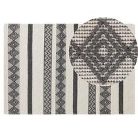 KURZFLOR-TEPPICH Davutlar 200/140 cm - Beige, Textil (140/200cm) - Beliani