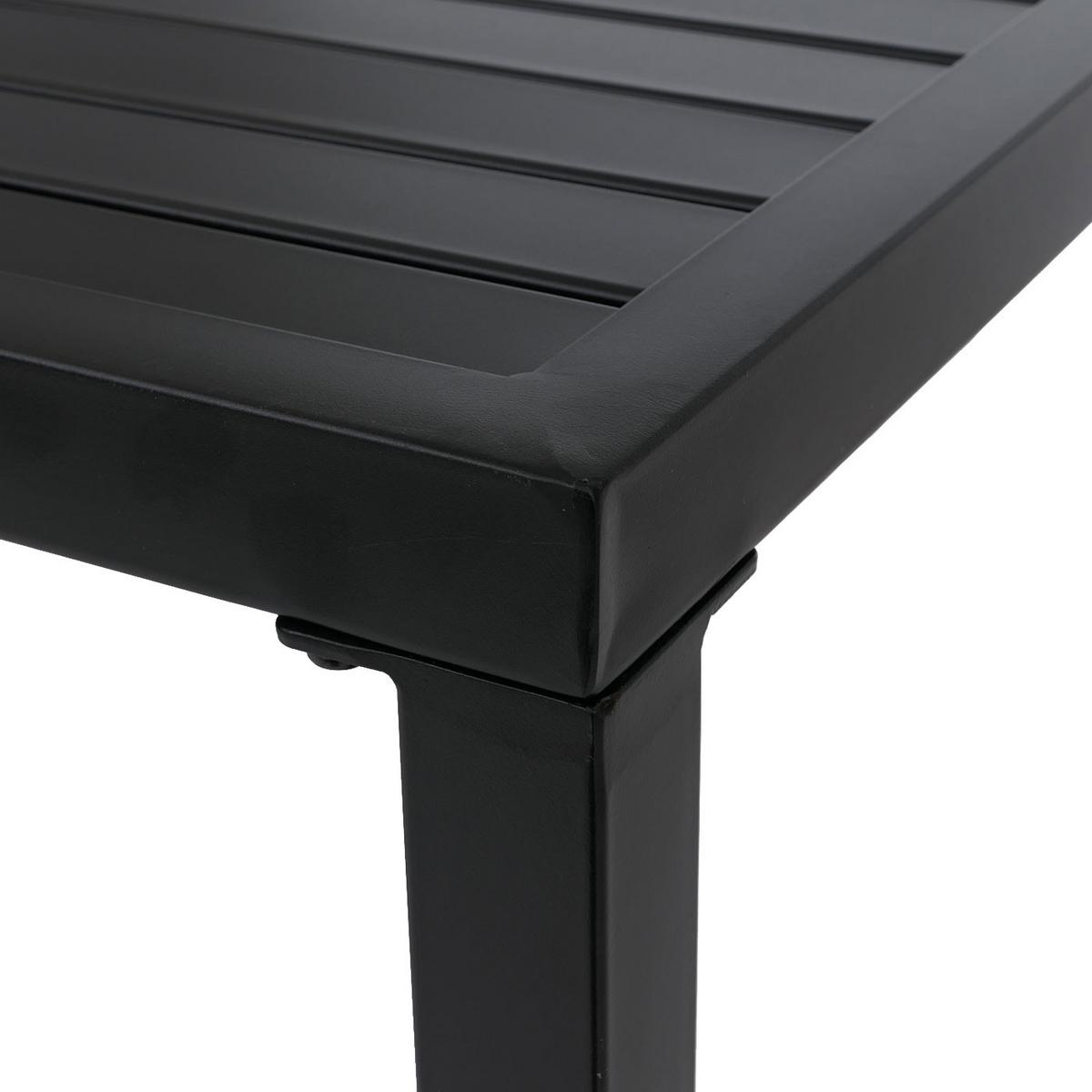 STEHTISCH eckig Grau - Grau, Metall (65/130/105cm) - MCW