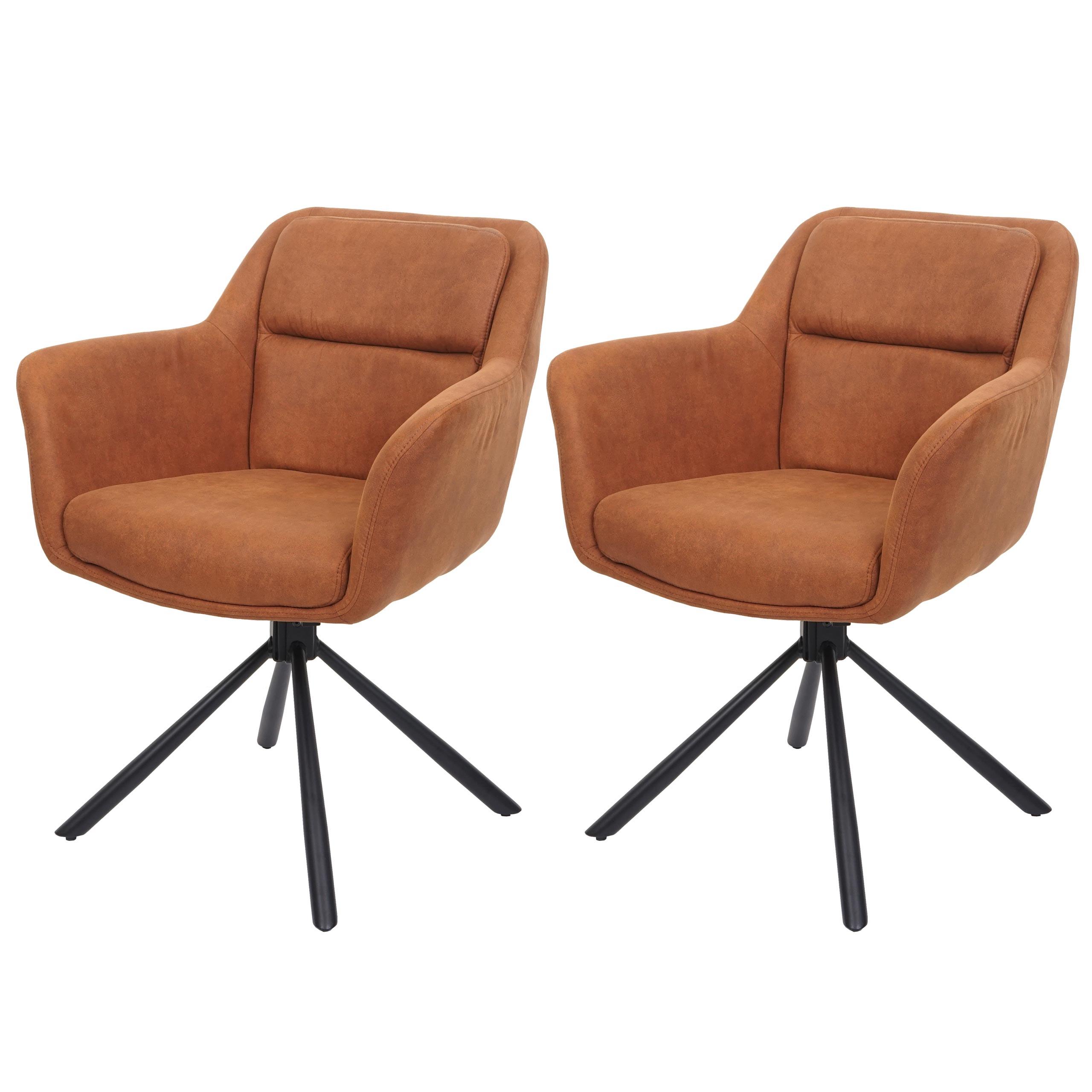 ESSZIMMERSTUHL Bronze - Braun/Bronzefarben, Textil (65/83/57cm) - MCW