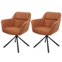 ESSZIMMERSTUHL Bronze - Braun/Bronzefarben, Textil (65/83/57cm) - MCW