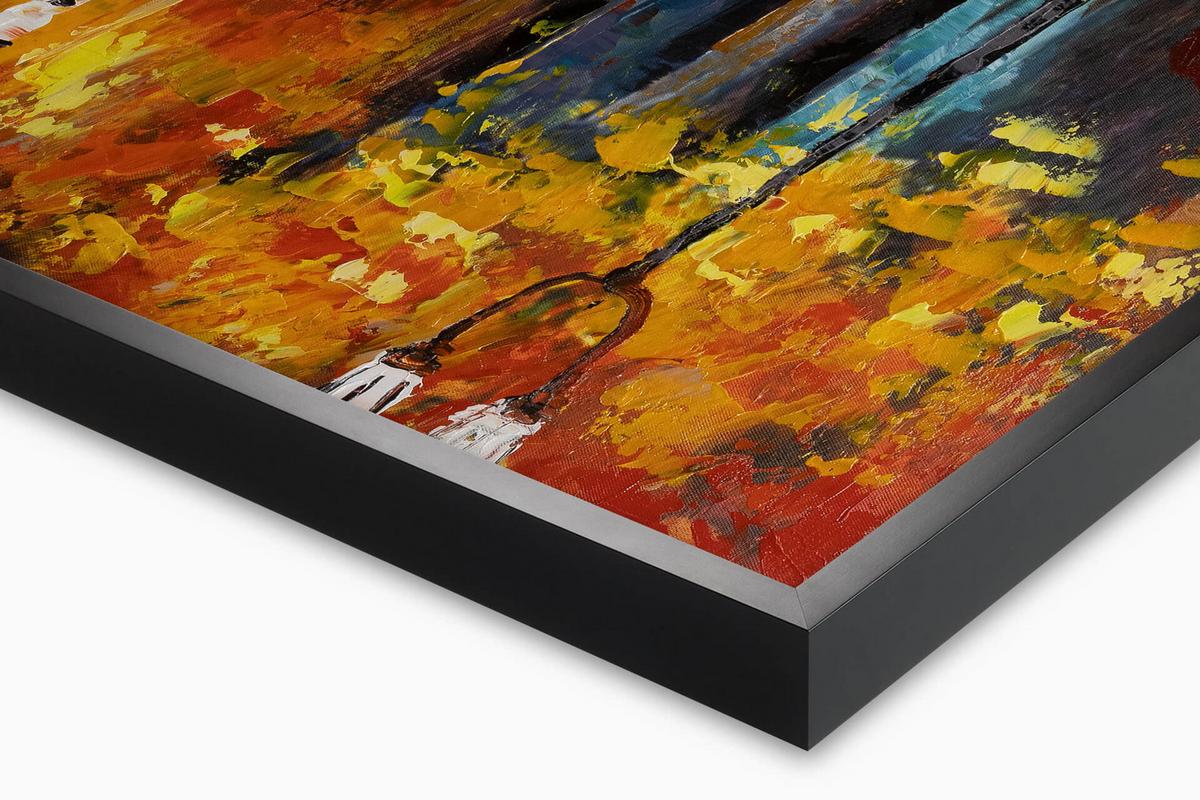 ACRYLBILD HANDGEMALT 120/60 cm - Multicolor/Schwarz, Holz/Textil (120/60cm) - KUNSTLOFT