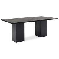 ESSTISCH MAHO schwarz - Schwarz, Holz (100/200/76cm) - IDIMEX