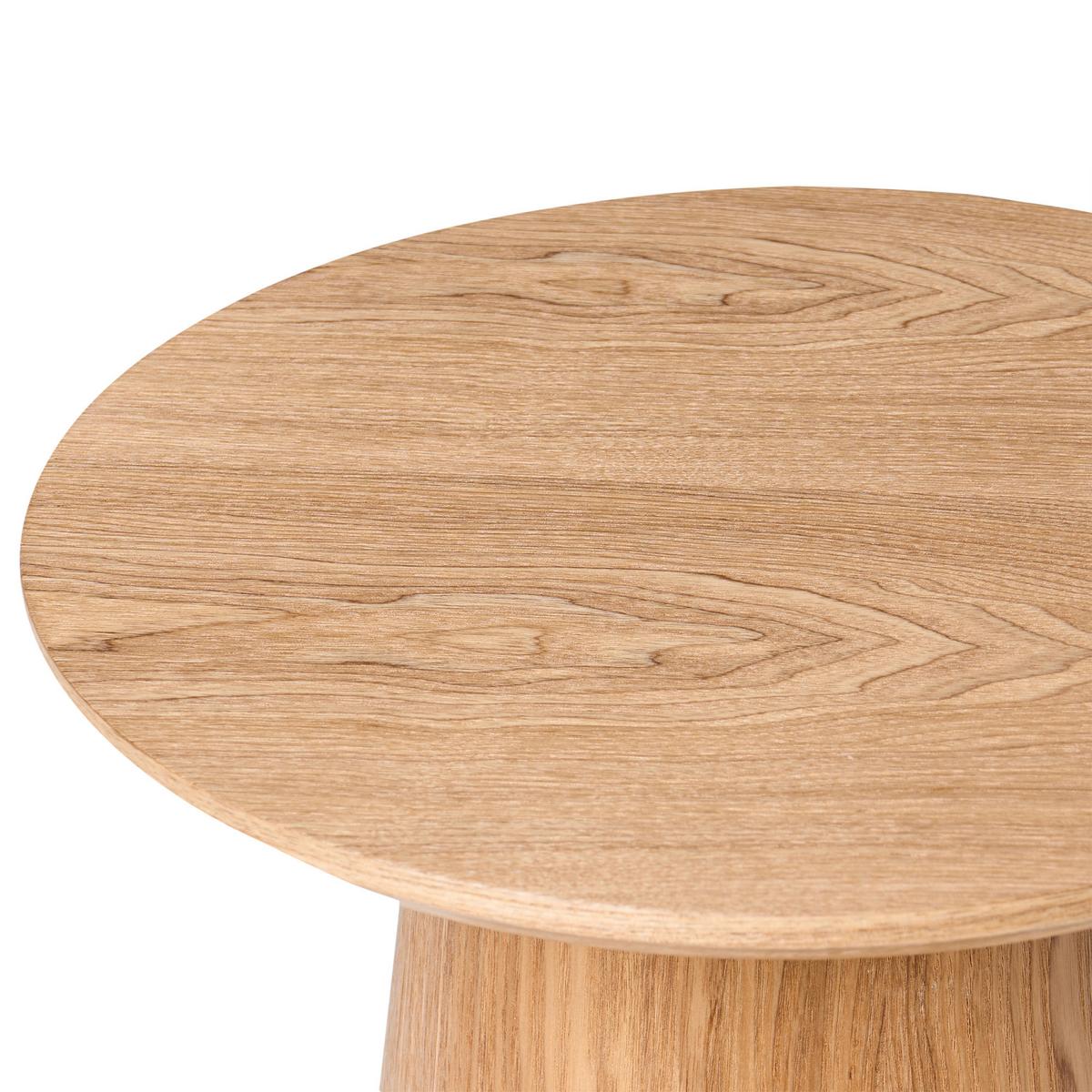 BEISTELLTISCH Helle Esche Wenlock - Braun, Holz (41/41/43cm) - Beliani