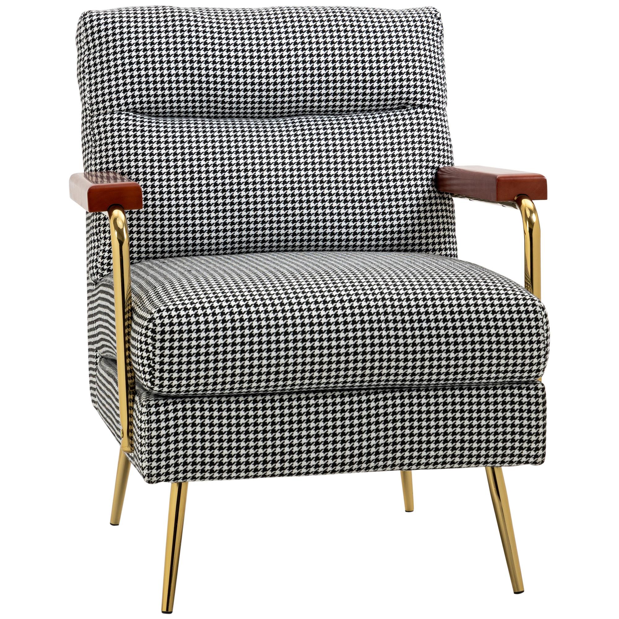 OHRENSESSEL Relaxsessel, Polstersessel Akzentsessel mit Leinenoptik, Stahlbeine - Multicolor, Kunststoff (81.5/87.5/72cm) - HOMCOM
