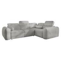 ECKSCHLAFSOFA Volare II, Seite: Rechts - Hellgrau, Holz/Textil (273/204cm) - MIRJAN24