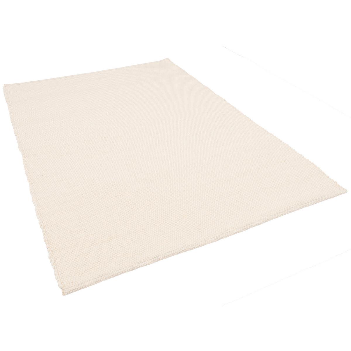 NATUR TEPPICH WOLLE YUKON - Ecru, Textil (190/290cm) - Pergamon