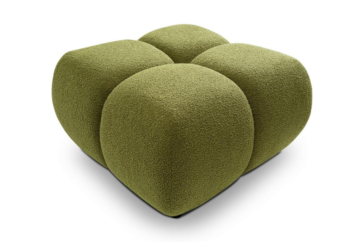 POLSTERHOCKER DUCA Modern Sitzhocker, Fußhocker Grün - Grün, Holzwerkstoff/Kunststoff (72/43.5/72cm) - MASSENO