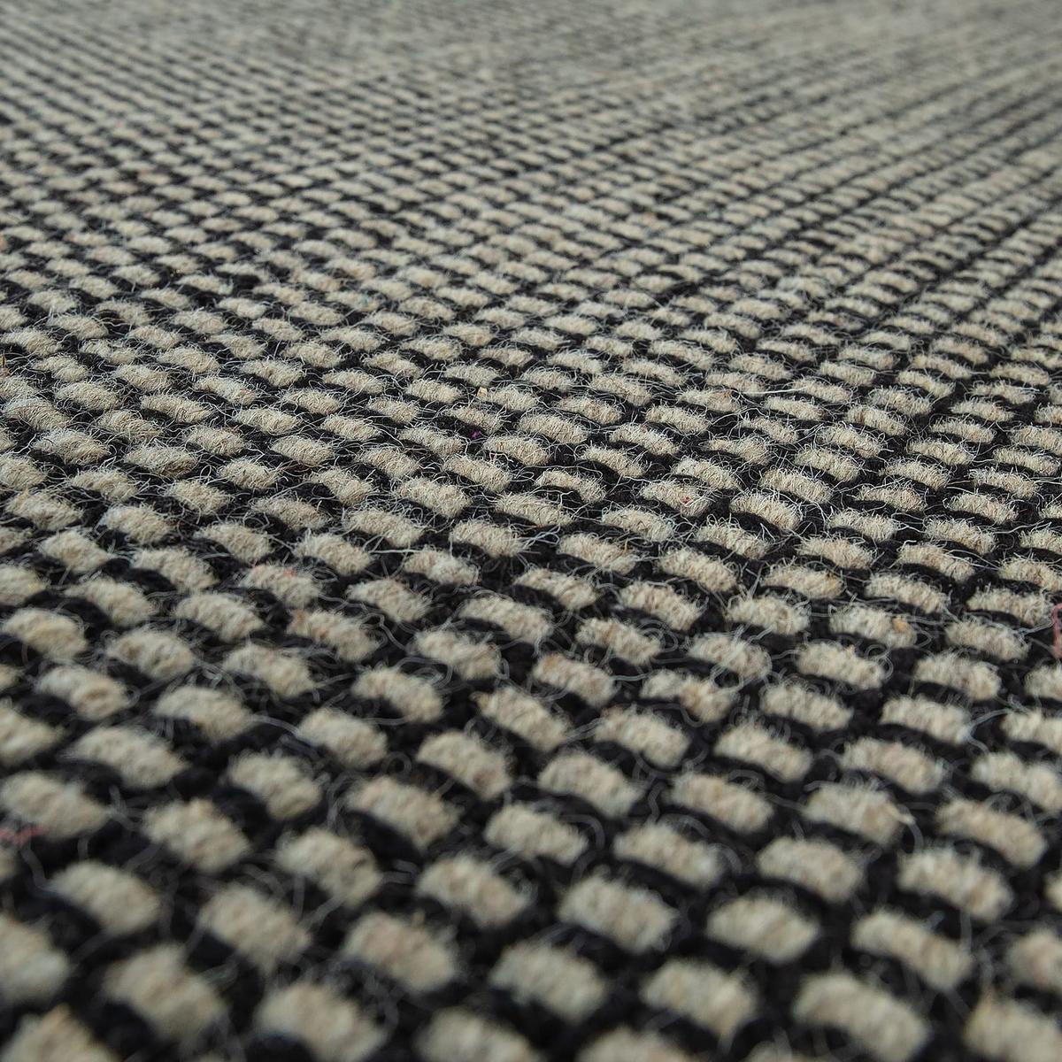 WOLLTEPPICH handgewebt, meliert gewebt, Grau, 160 x 230 cm - Grau, Textil (230/160cm) - KADIMA DESIGN