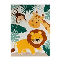 KINDERTEPPICH Tiere Beige 240 x 340 cm - Beige, Kunststoff (240/340cm) - TT Home