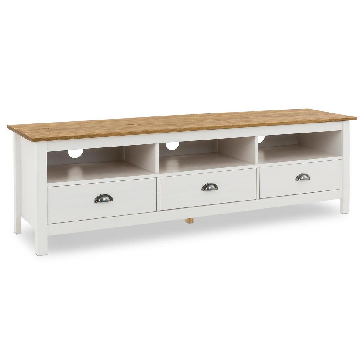 LOWBOARD CAMPO braun - Braun, Holz (158/47/40cm) - IDIMEX
