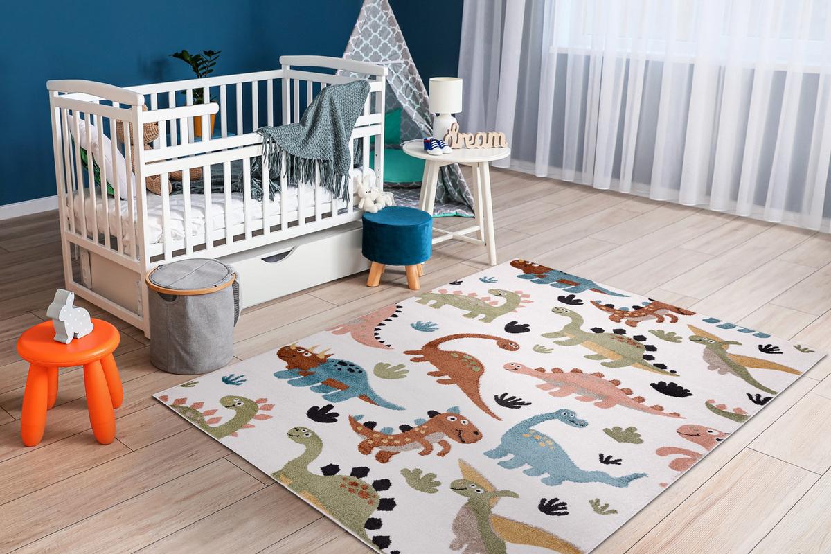 TEPPICH Fun 120/170 cm - Creme, Textil (120/170cm) - rugsX