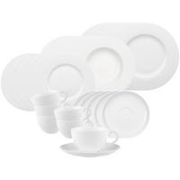 KOMBISERVICE Anmut weiß 30-tlg. - Weiß, Keramik (2/2/2cm) - Villeroy & Boch