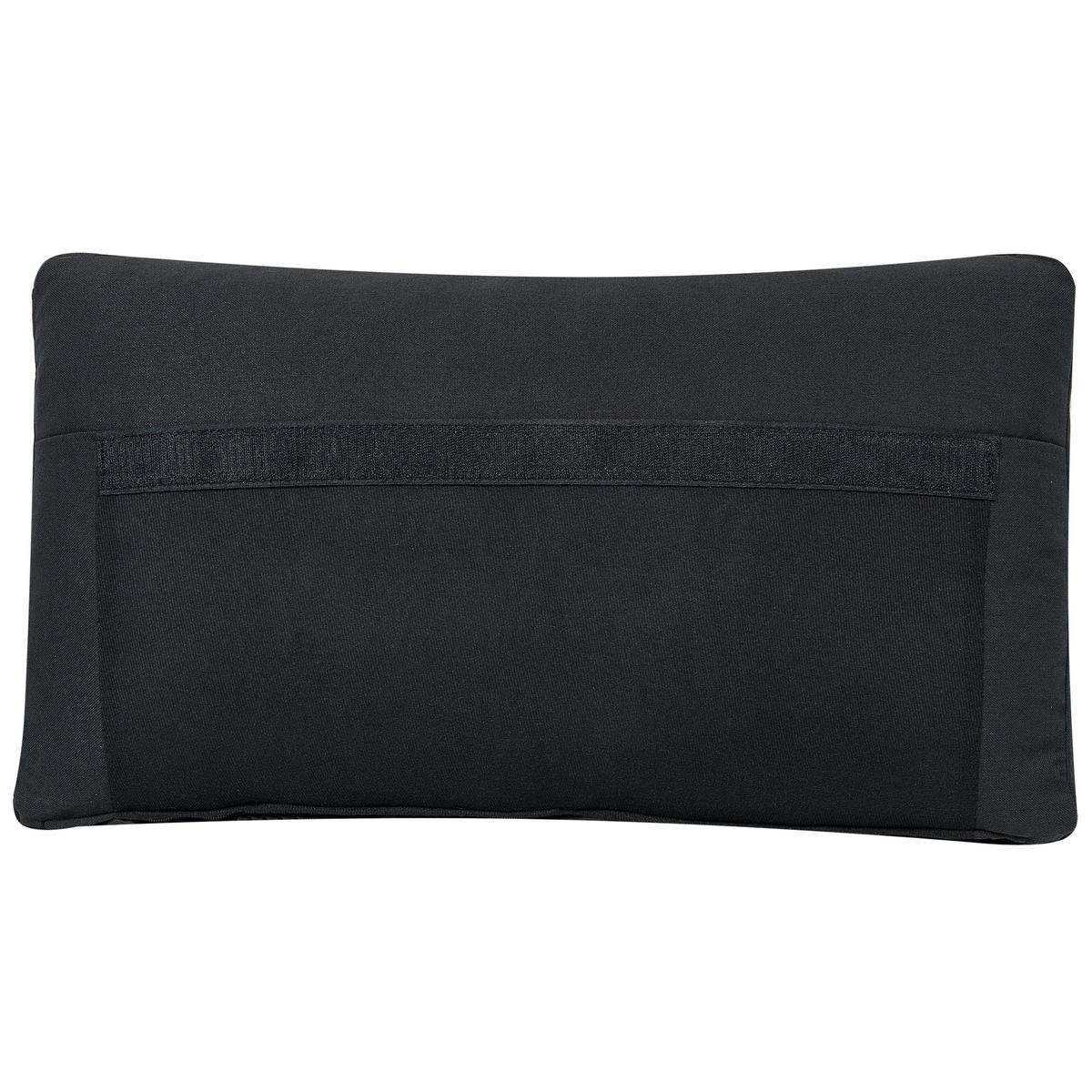 5-SITZER-MODULSOFA U-förmiges Schwarz Stoff Unstad - Schwarz, Textil (228/72/76cm) - Beliani