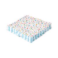 SITZKISSEN Sterne bunt 50/50/10 cm - Multicolor, Textil (50/50/10cm) - Homescapes