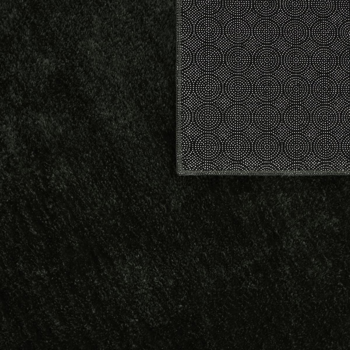FLACHWEBETEPPICH Schwarz 80 x 300 cm - Schwarz, Kunststoff (80/300cm) - TT Home