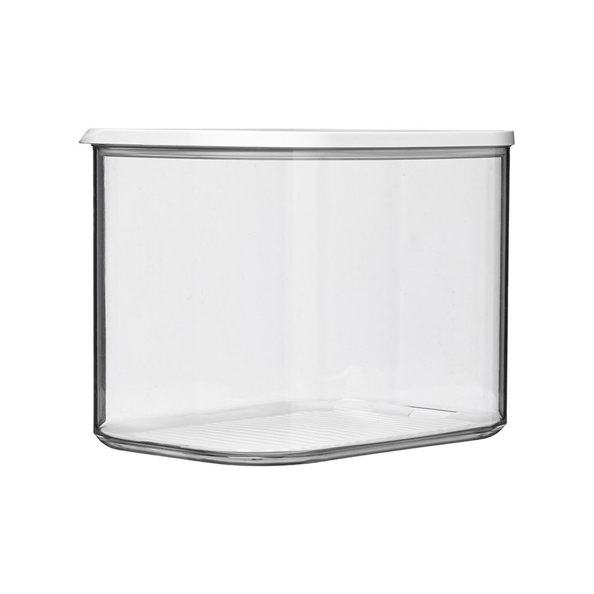 VORRATSDOSE Modula weiß 4500 ml 4er Set - Weiß, Kunststoff (16/16.7/16cm) - Mepal