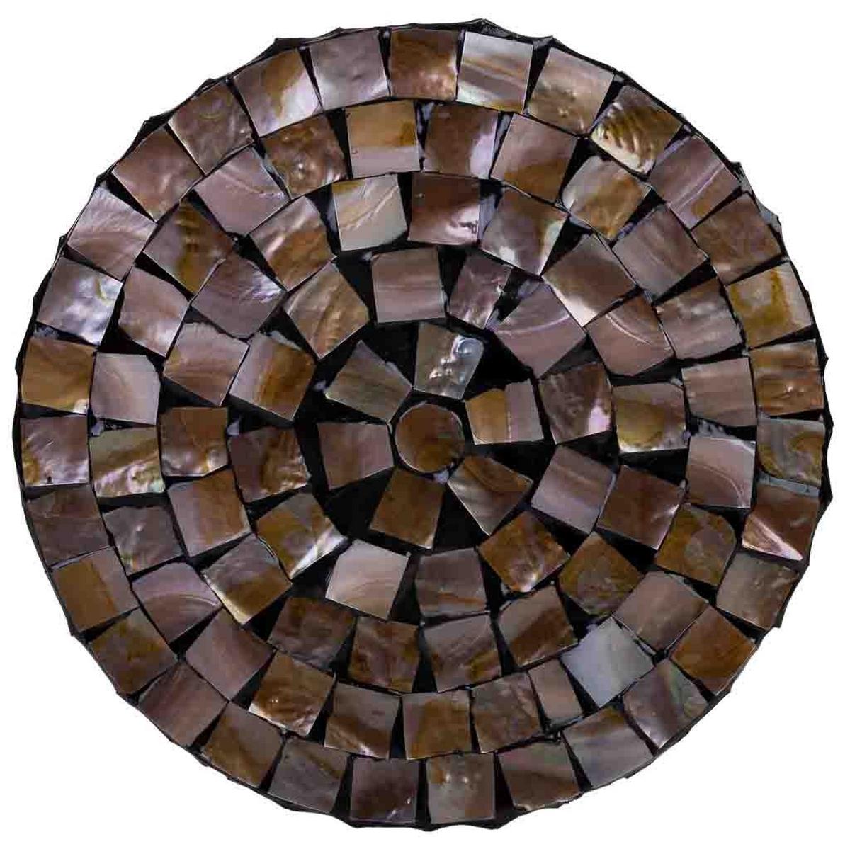 TISCH aus Holz, braun, 36x40cm - Dunkelbraun, Holz (36/36/40cm) - Wanderlust