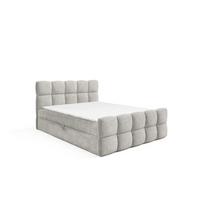 BOXBETT Satine Premium - Beige, Holzwerkstoff/Textil (140/220cm) - Fun Möbel