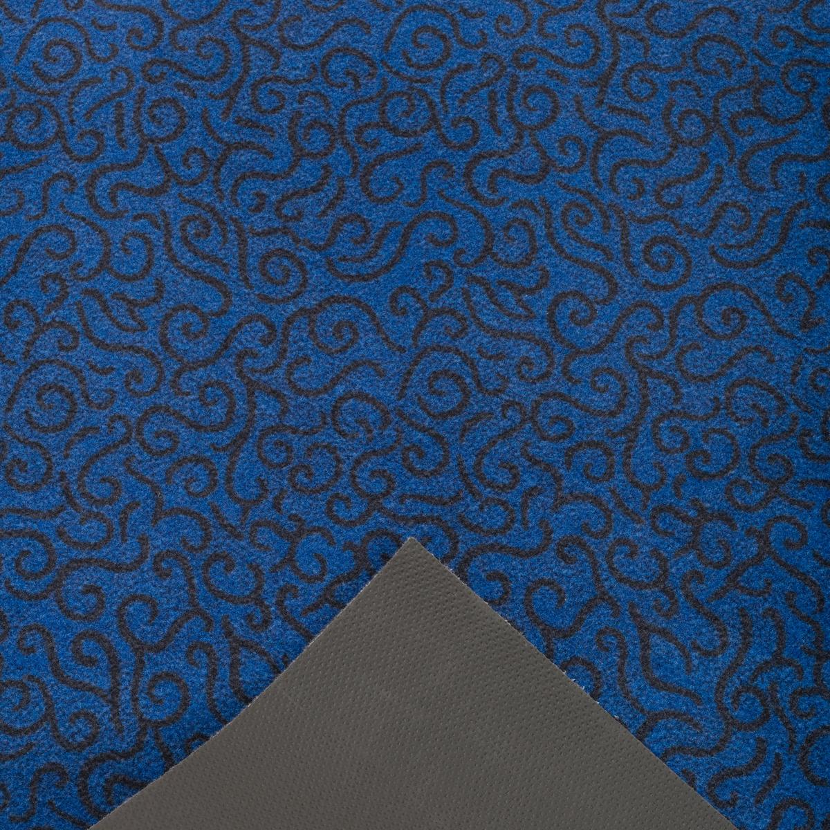 FUSSMATTE SAUBERLAUF SUPERCLEAN - Blau, Textil (40/60cm) - Pergamon