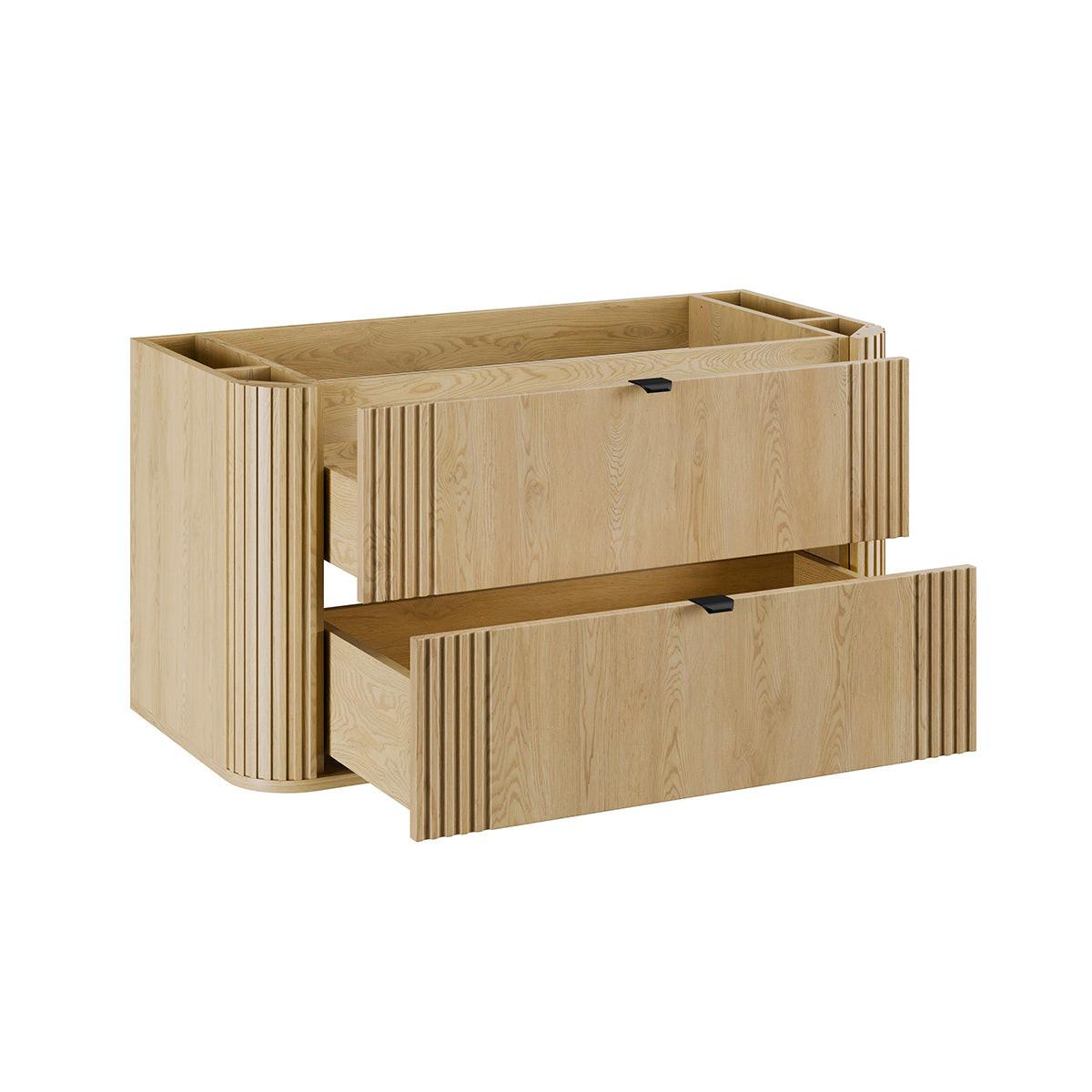 WASCHTISCH 100cm Mila Helle Eiche - Braun, Holzwerkstoff (100/52/46cm) - Petits-meubles
