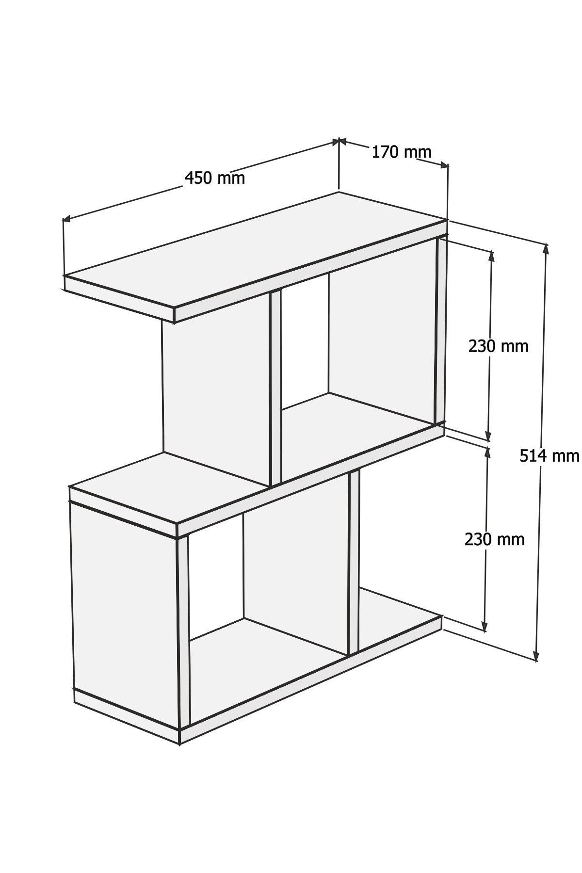 BEISTELLTISCH 17/51,4/17 cm - Naturfarben, Holzwerkstoff (23/17/51.4cm) - Calicosy