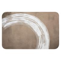 BADEMATTE Farbe - Braun - Japandi Rutschfest 60x40 cm - Mokka, Textil (60/40cm) - OnlyWow