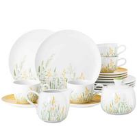 KAFFEESERVICE Liberty Meadow Grasses Curry gelb 20-tlg. - Gelb, Keramik (2/2/2cm) - Seltmann Weiden
