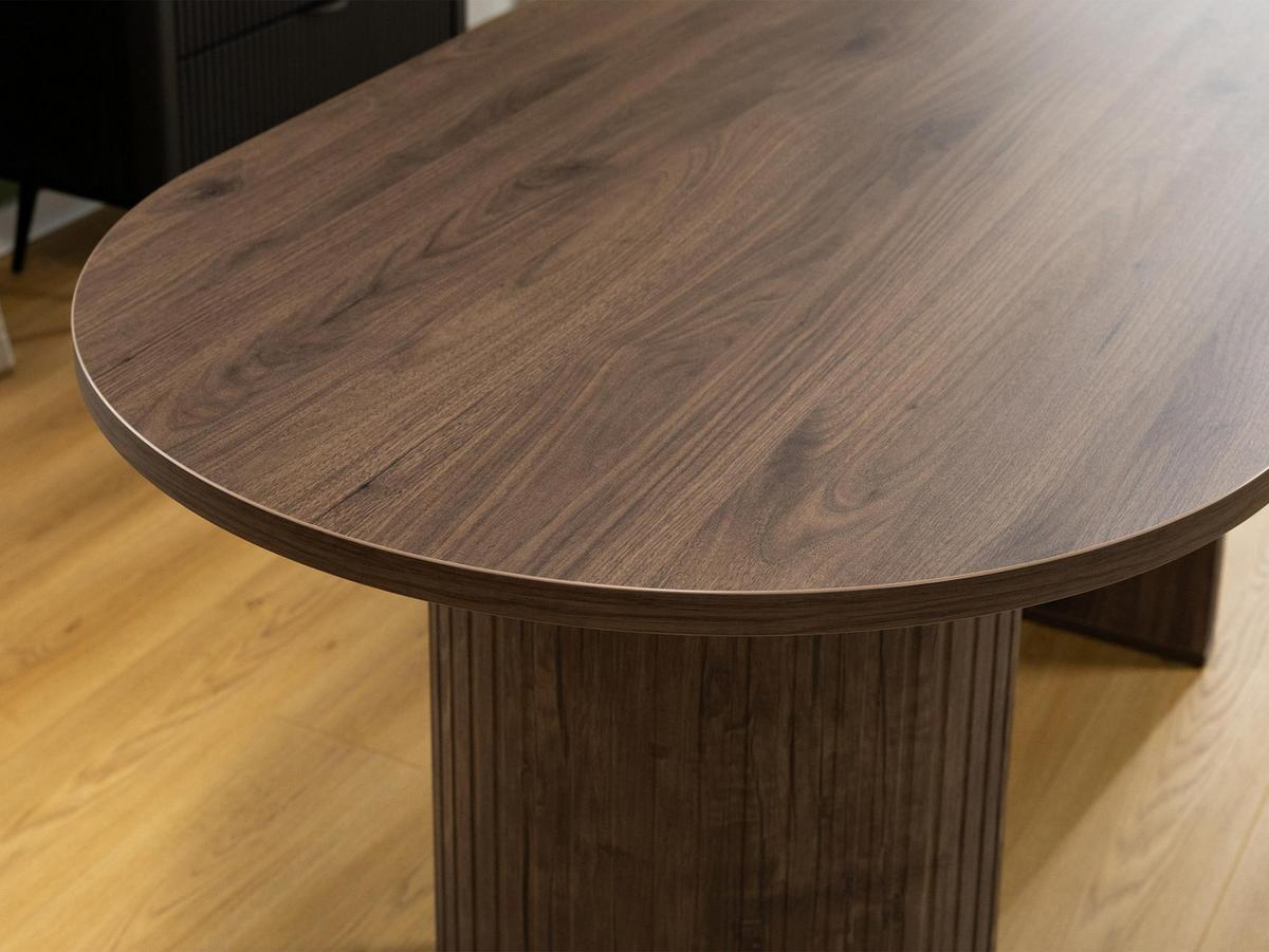 ESSTISCH Wotkon - Sandfarben, Holzwerkstoff (90/185/75cm) - MIRJAN24