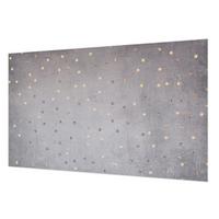 FOTOTAPETE 416x254 cm - Symmetrische Punkte - Grau, Textil (416/254cm) - Wallfluent