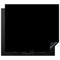 HERDABDECKPLATTE Schwarz Abdeckung Ceranfeld 57.6x51.6 cm - Schwarz, Kunststoff (57.6/51.6/0.2cm) - MuchoWow