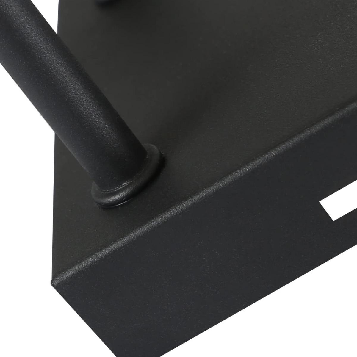 DECKENLEUCHTE Adele 8-flammig 48/48/16 cm - Schwarz, Metall (48/48/16cm) - Nettlife