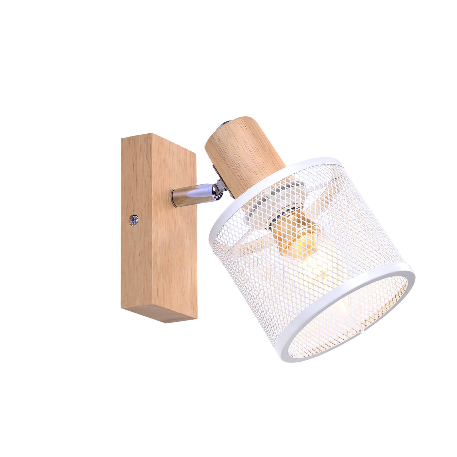 DECKENSTRAHLER Gisela 1-flammig 16/10/14 cm - Weiß, Metall (16/10/14cm) - Nettlife