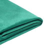 BETTRAHMENBEZUG Samtstoff 90/200 cm Dunkelgrün Fitou - Dunkelgrün, Textil (100/214cm) - Beliani