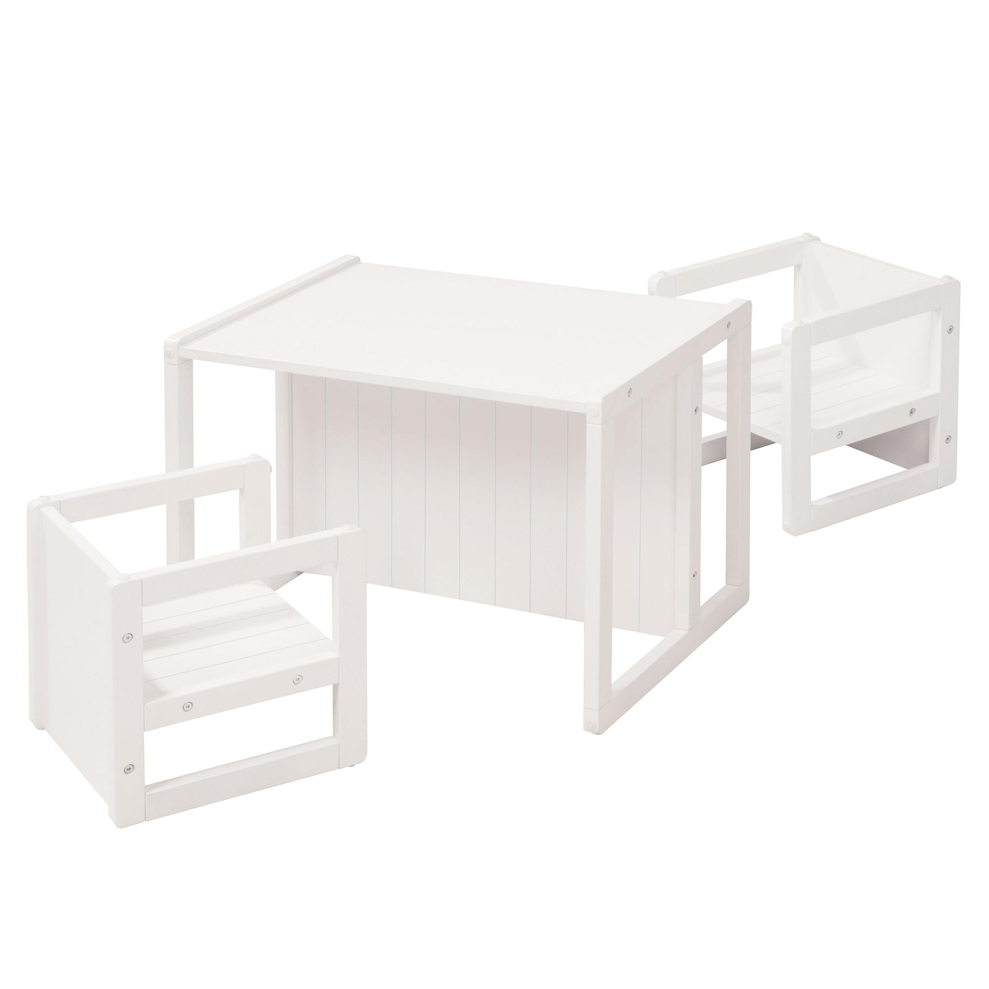 KINDERSITZGRUPPE - Weiß, Holzwerkstoff (57/30/44cm) - Roba